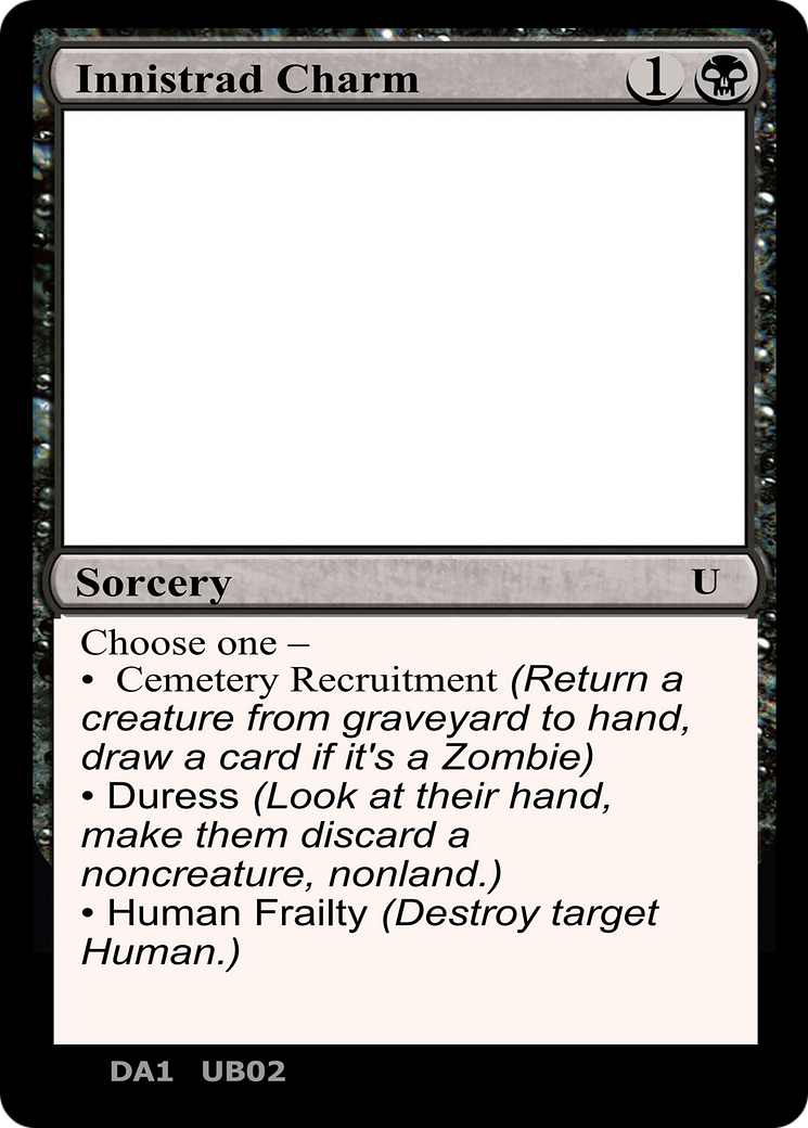 Image of Innistrad Charm (UNK-UB02C) - Unknown Event