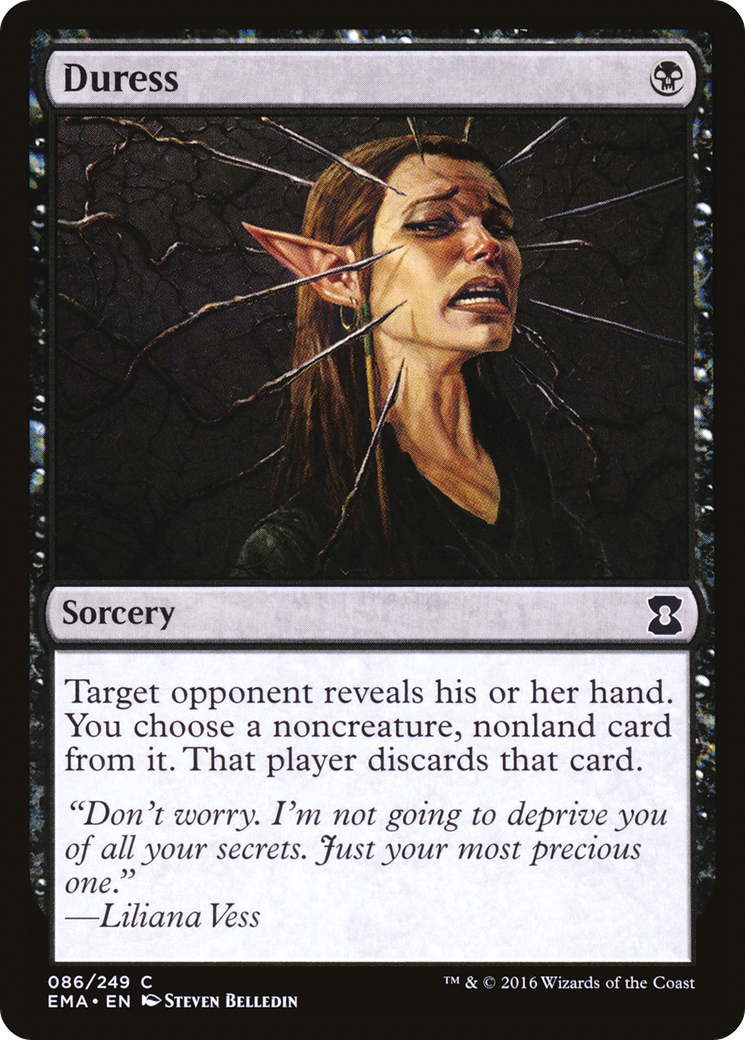 Image of Duress (EMA-086) - Eternal Masters Foil