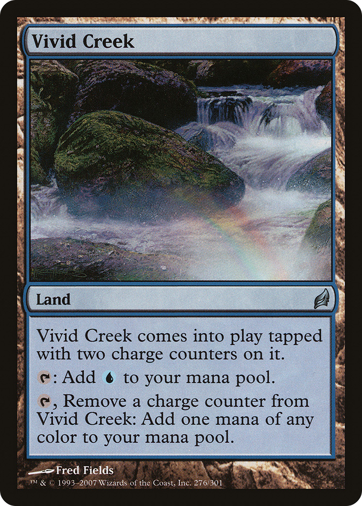 Image of Vivid Creek (LRW-276) - Lorwyn Foil