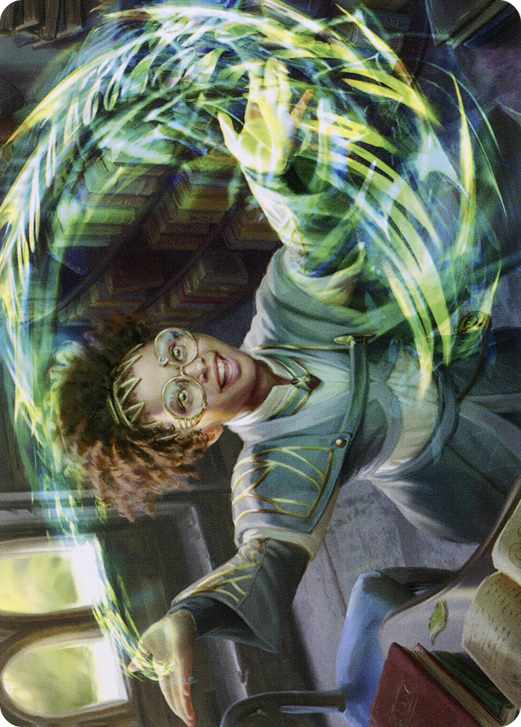 Image of Eureka Moment // Eureka Moment (ASTX-025) - Strixhaven Art Series (Borderless) Foil