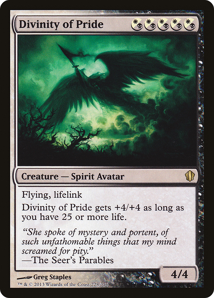 Image of Divinity of Pride (C13-228) - Commander 2013