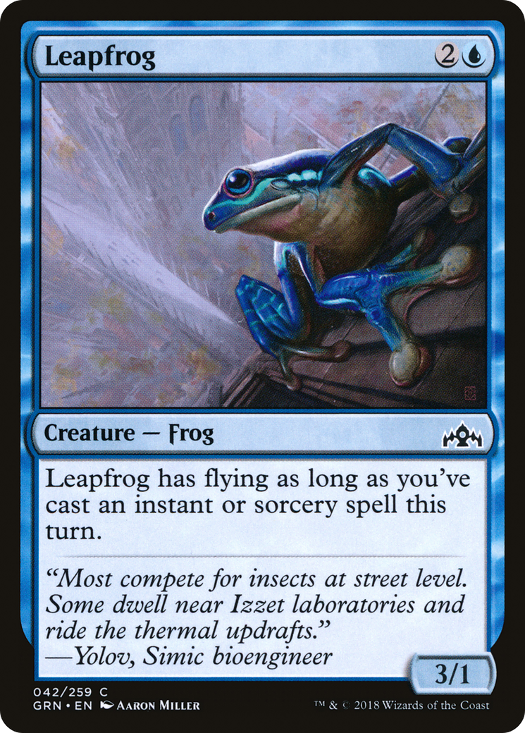 Image of Leapfrog (GRN-042) - Guilds of Ravnica