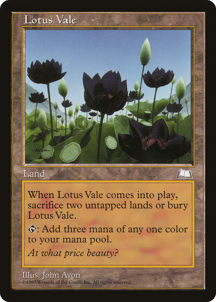Image of Lotus Vale (WTH-) - Weatherlight