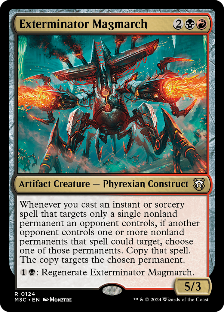 Image of Exterminator Magmarch (M3C-124) - Modern Horizons 3 Commander