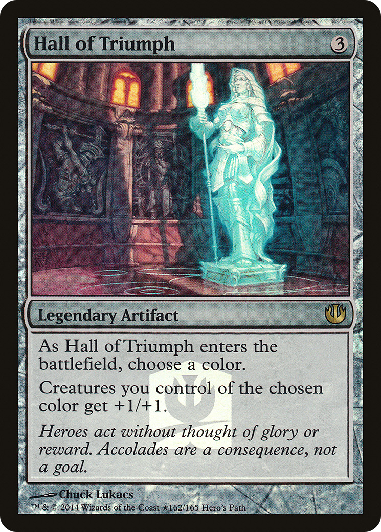 Image of Hall of Triumph (GAME-162) - Journey into Nyx Promos Foil