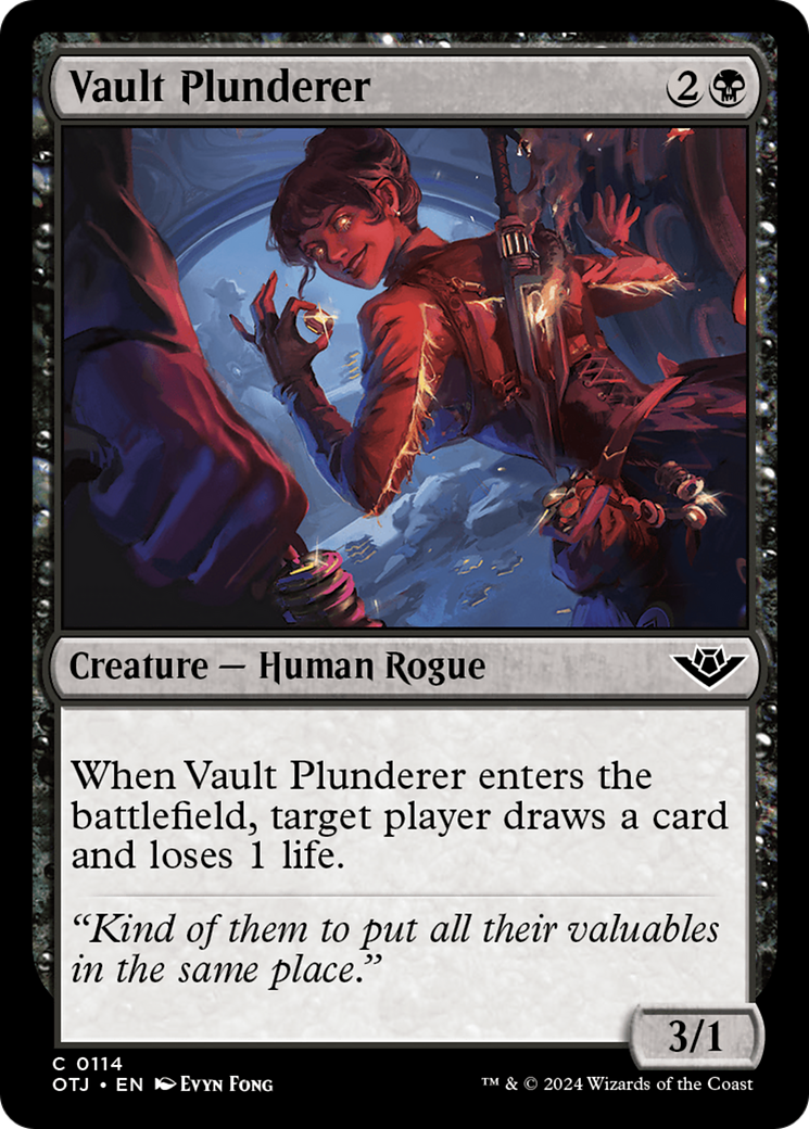Image of Vault Plunderer (OTJ-114) - Outlaws of Thunder Junction Foil