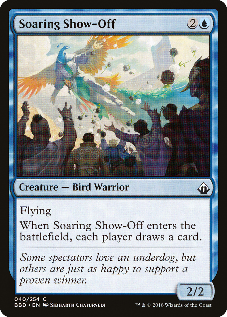 Image of Soaring Show-Off (BBD-040) - Battlebond Foil