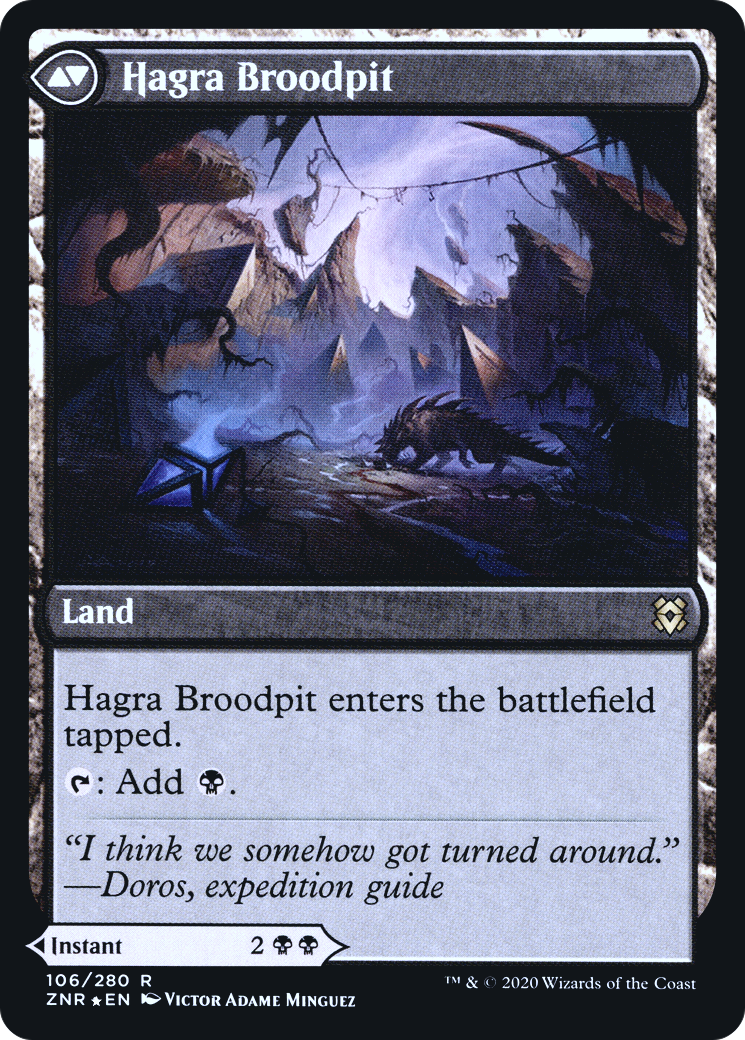 Image of Hagra Mauling (PRE-106) - Zendikar Rising Promos Foil