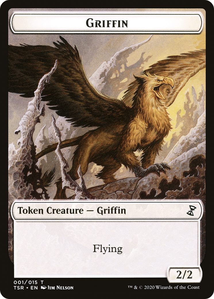 Image of Griffin (TTSR-001) - Time Spiral Remastered Tokens