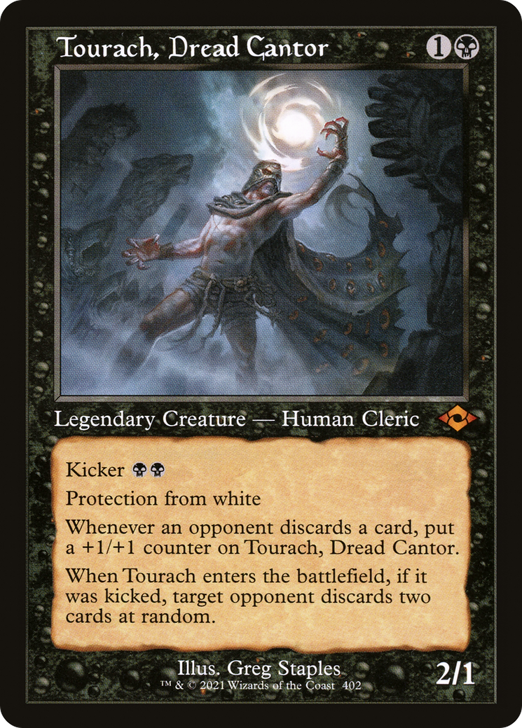 Image of Tourach, Dread Cantor (Retro Frame) (MH2-402) - Modern Horizons 2