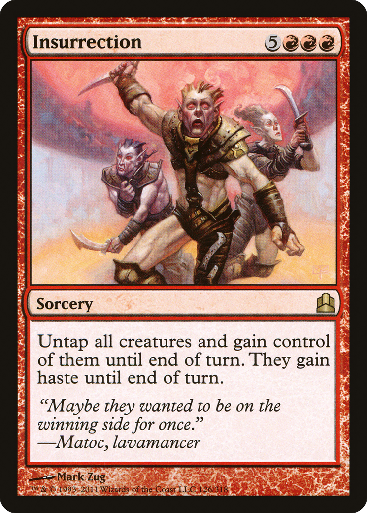 Image of Insurrection (CMD-126) - Commander 2011