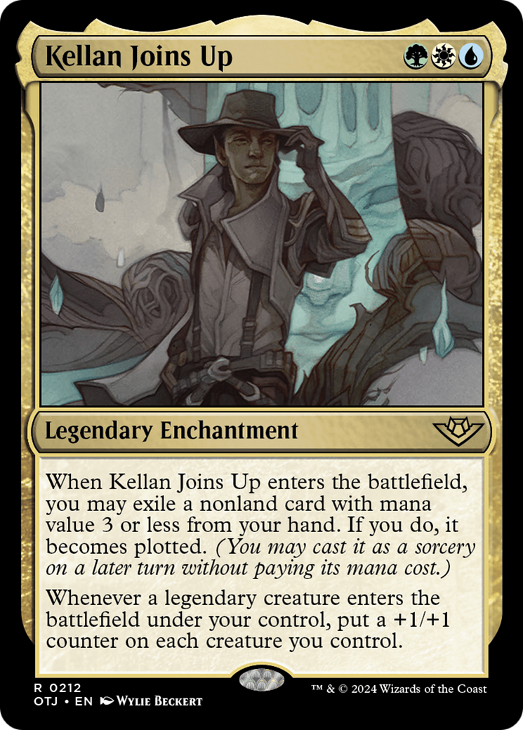 Image of Kellan Joins Up (OTJ-212) - Outlaws of Thunder Junction Foil