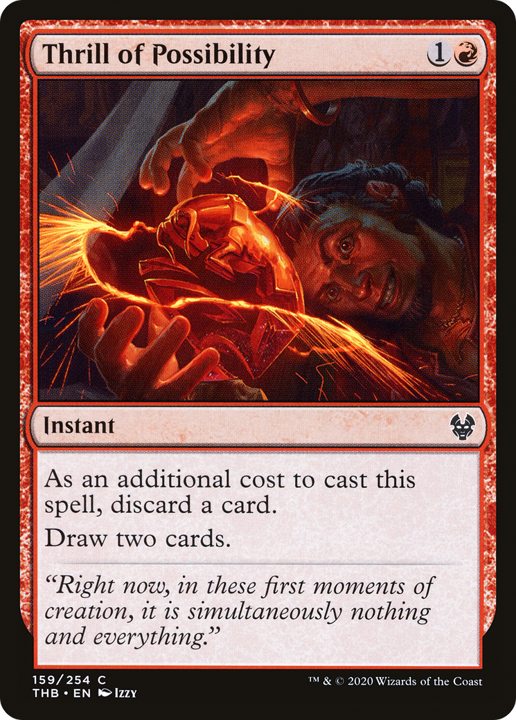 Image of Thrill of Possibility (THB-159) - Theros Beyond Death