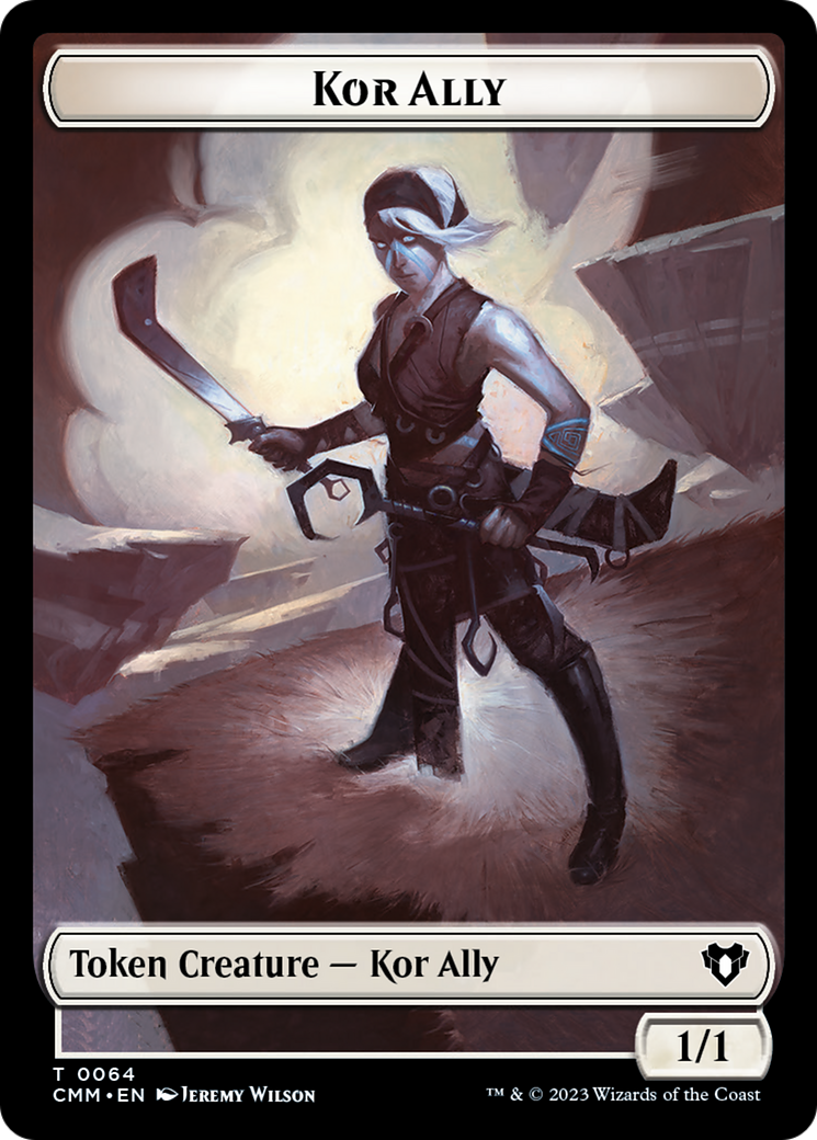 Image of Kor Ally (TCMM-064) - Commander Masters Tokens