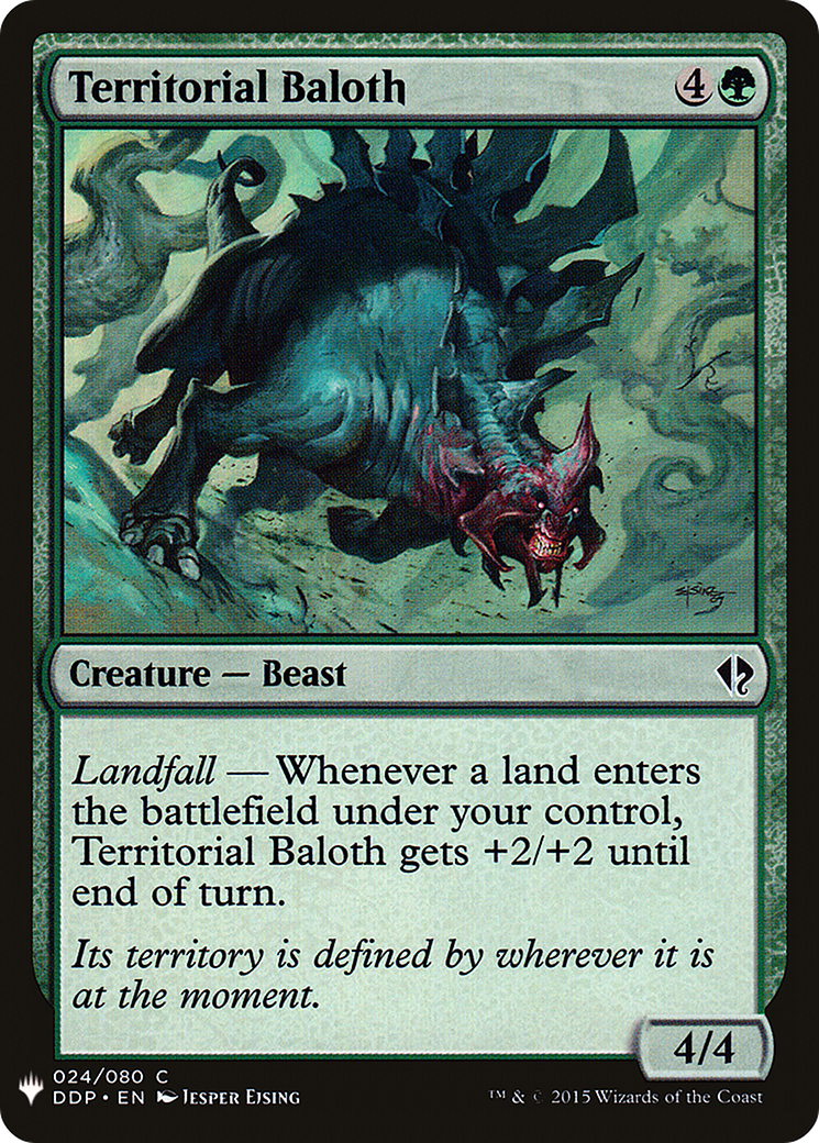 Image of Territorial Baloth (LIST-024) - The List