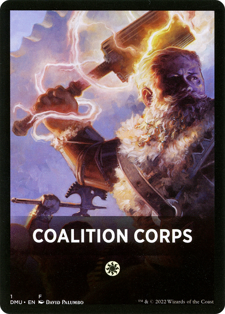 Image of Coalition Corps (FDMU-001) - Dominaria United Jumpstart Front Cards Foil