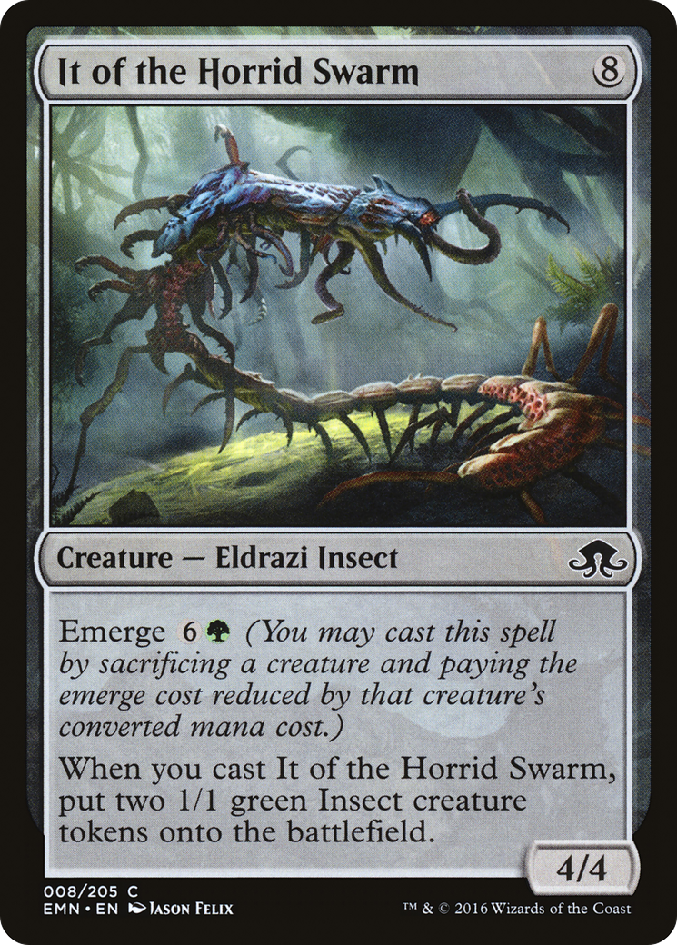 Image of It of the Horrid Swarm (EMN-008) - Eldritch Moon Foil