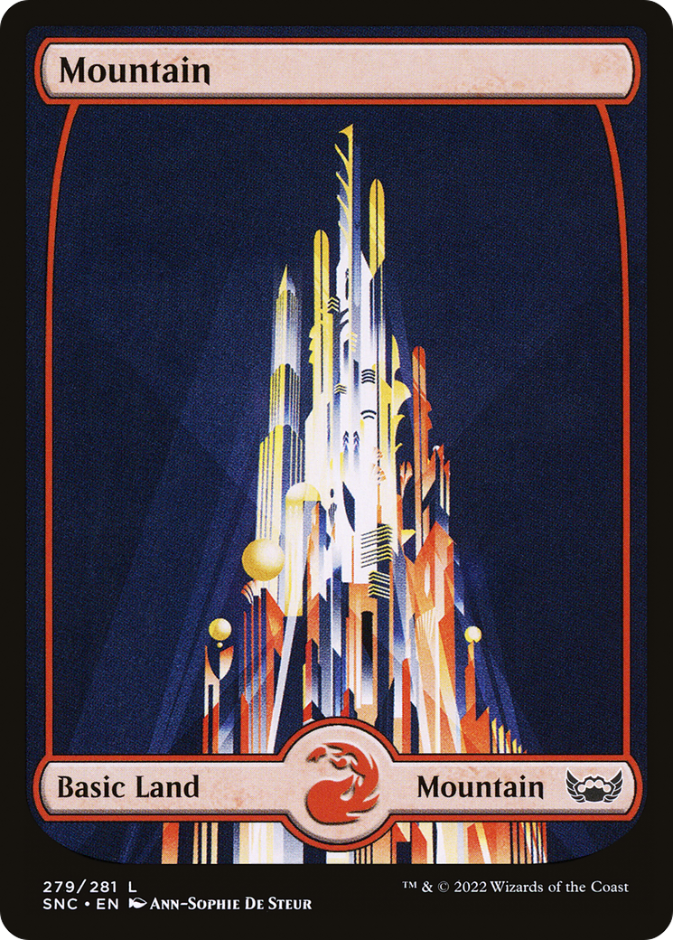 Image of Mountain (279) (SNC-279) - Streets of New Capenna: (Full Art)