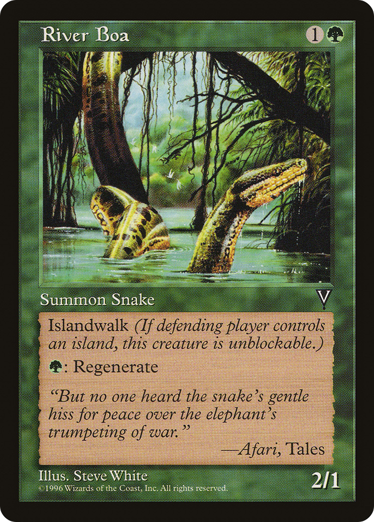 Image of River Boa (VIS-) - Visions