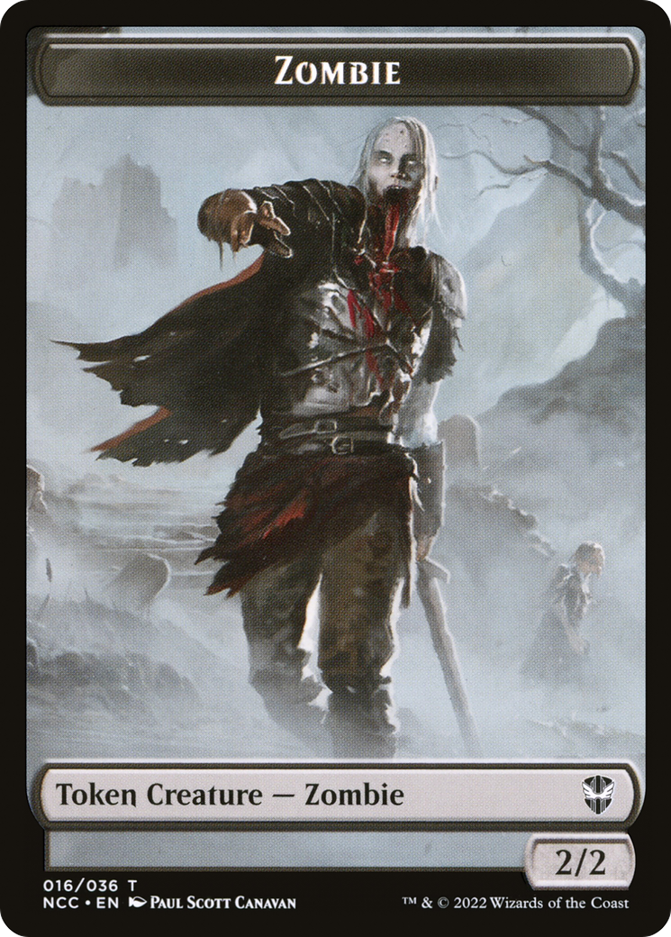 Image of Zombie (TNCC-016) - New Capenna Commander Tokens