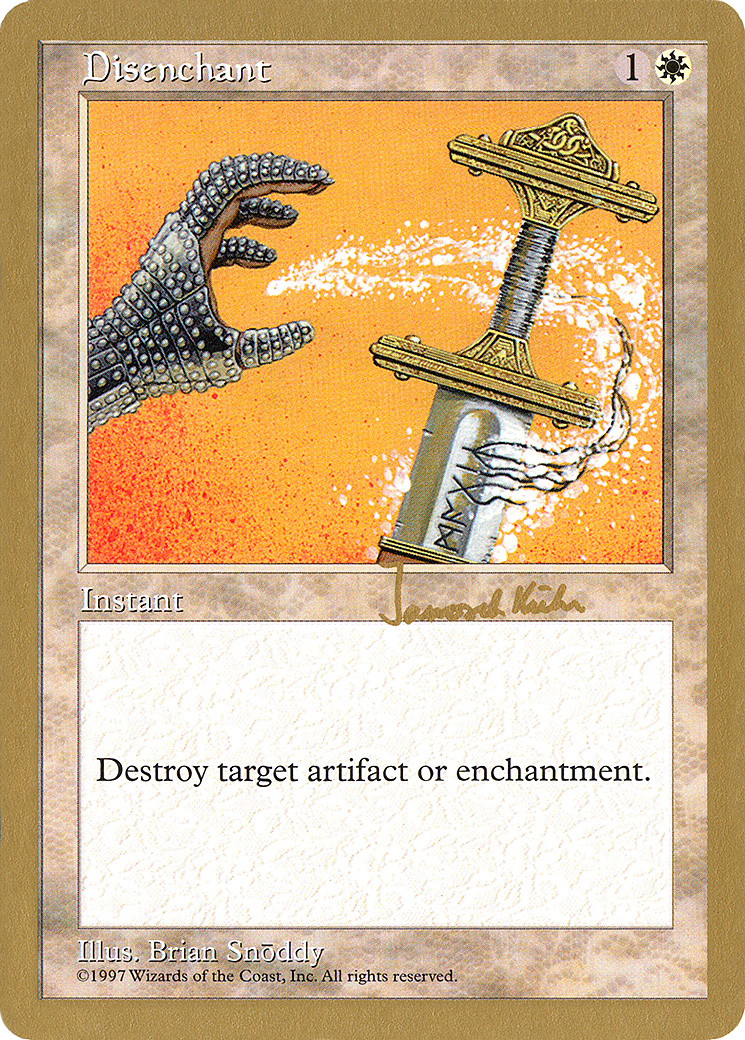 Image of Disenchant - 1997 Janosch Kuhn (5ED) (WCD-) - World Championship Decks 1997