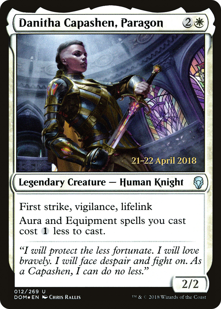 Image of Danitha Capashen, Paragon (PRE-012) - Dominaria Promos Foil