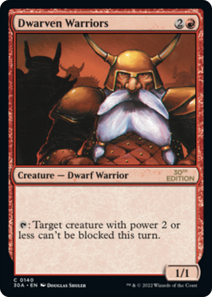 Image of Dwarven Warriors (30A-140) - 30th Anniversary Edition