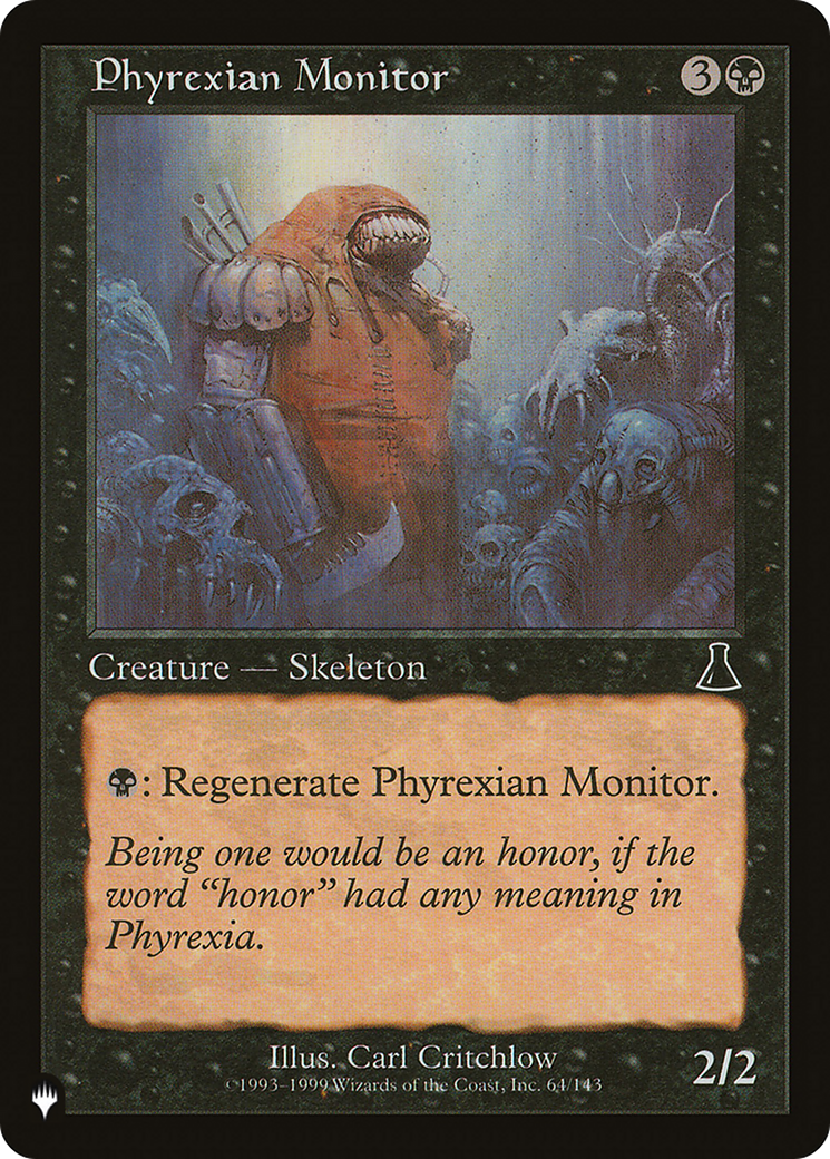Image of Phyrexian Monitor (LIST-UDS-64) - The List