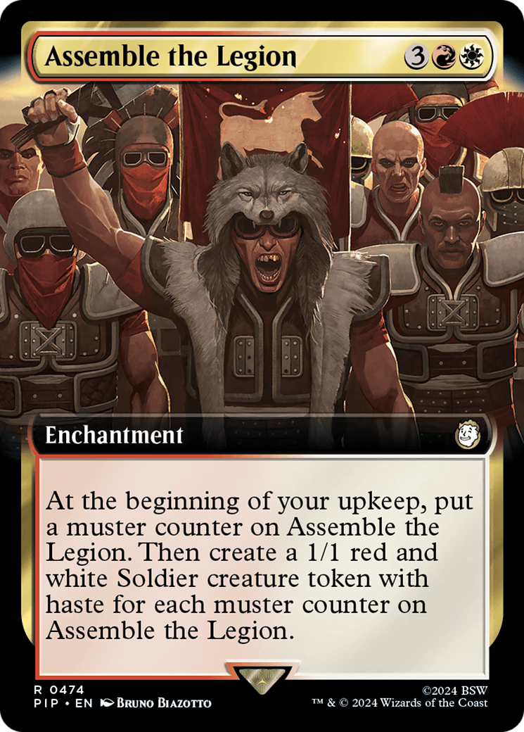 Image of Assemble the Legion (Extended Art) (PIP-474) - Fallout: (Extended Art) Foil