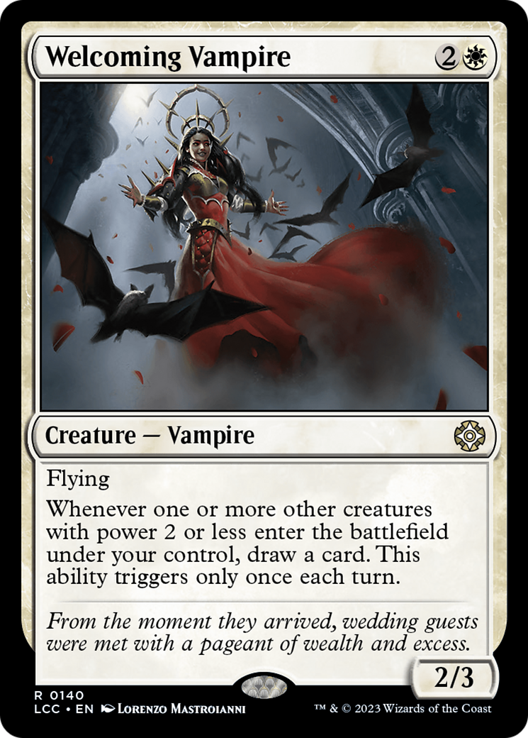 Image of Welcoming Vampire (LCC-140) - The Lost Caverns of Ixalan Commander