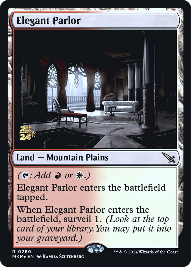 Image of Elegant Parlor (PRE-260) - Murders at Karlov Manor Promos Foil