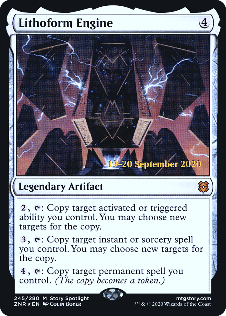 Image of Lithoform Engine (PRE-245) - Zendikar Rising Promos Foil