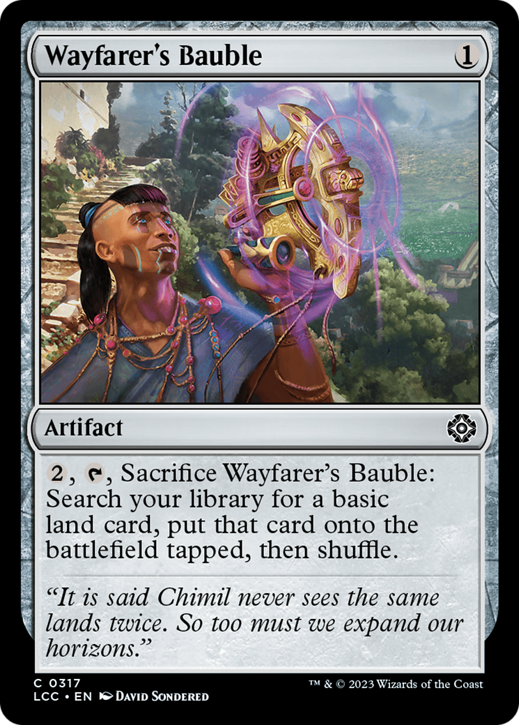 Image of Wayfarer's Bauble (LCC-317) - The Lost Caverns of Ixalan Commander