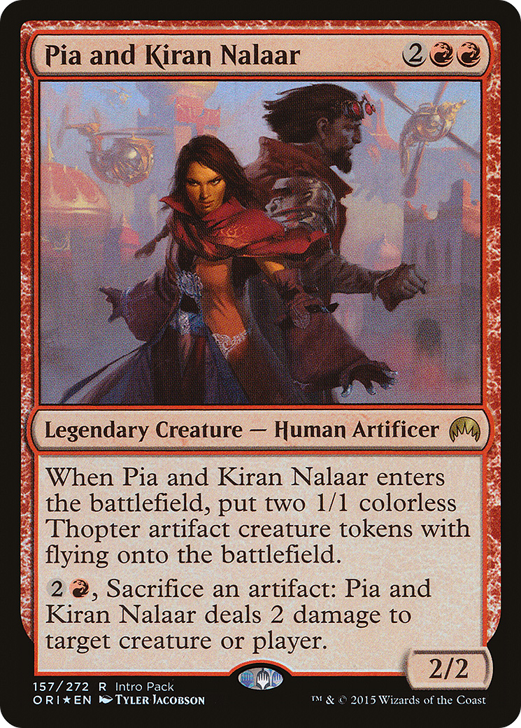 Image of Pia and Kiran Nalaar (UMP-157) - Magic Origins Promos Foil
