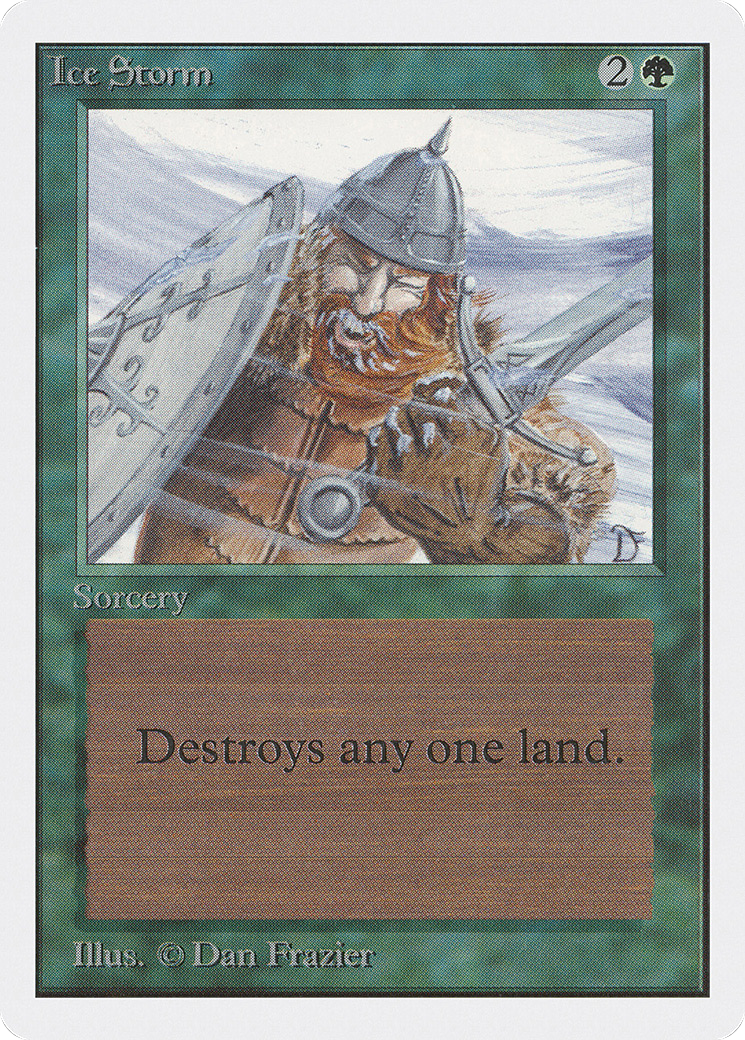 Image of Ice Storm (2ED-) - Unlimited Edition