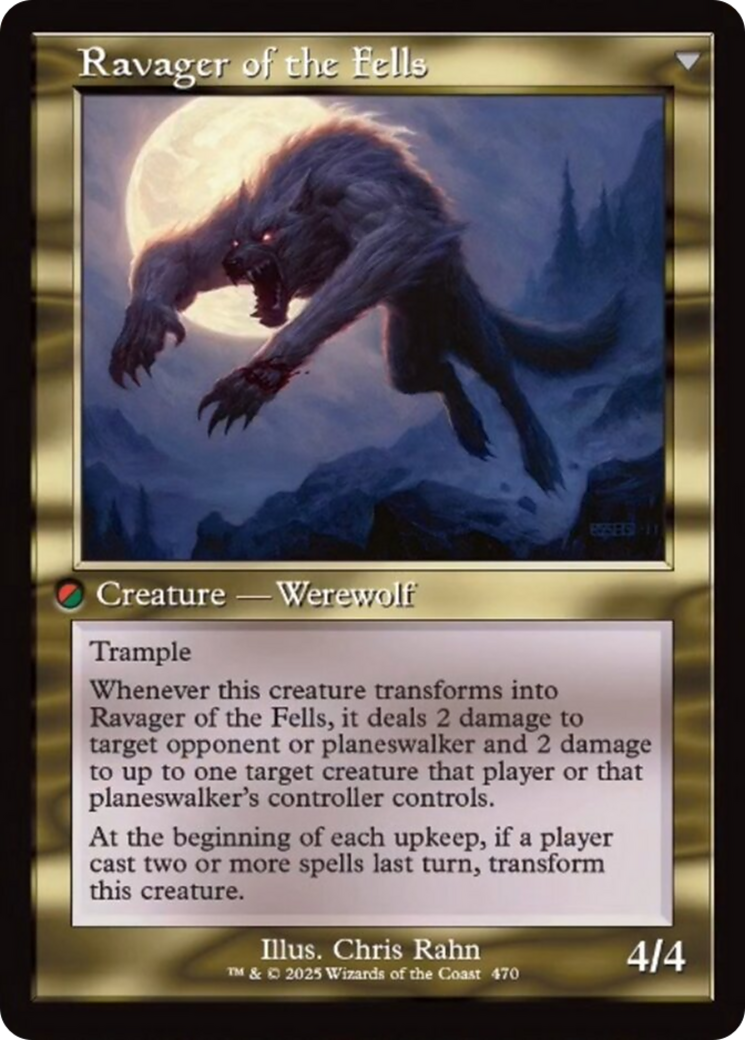 Image of Huntmaster of the Fells (Retro Frame) (INR-470) - Innistrad Remastered