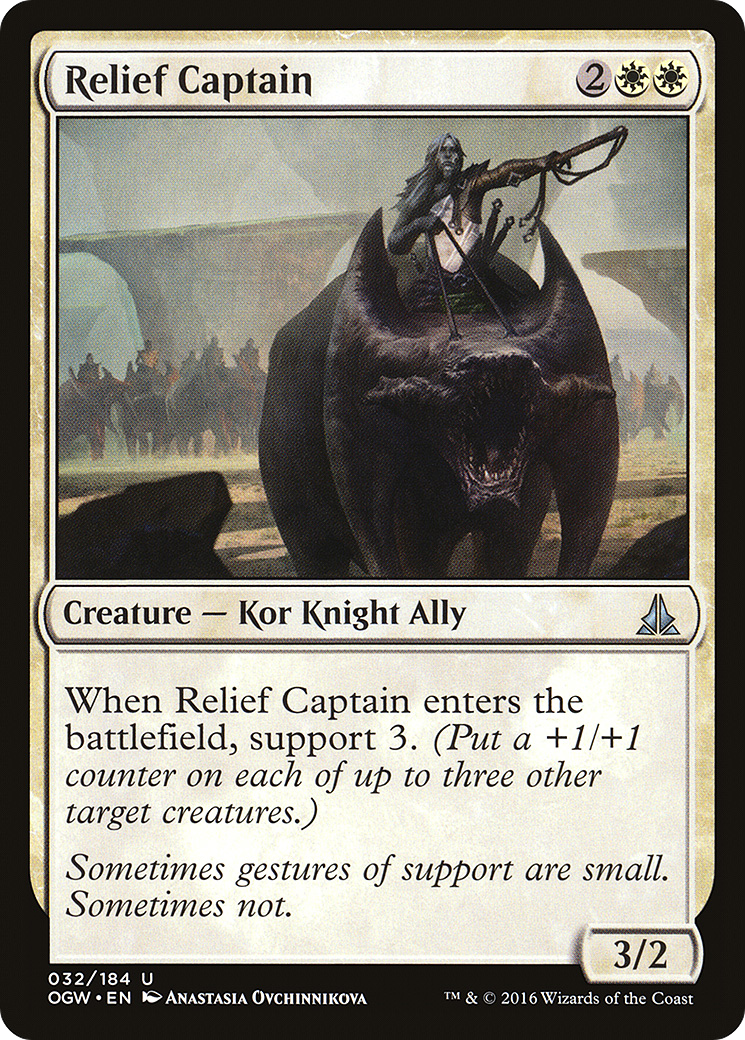 Image of Relief Captain (OGW-032) - Oath of the Gatewatch Foil