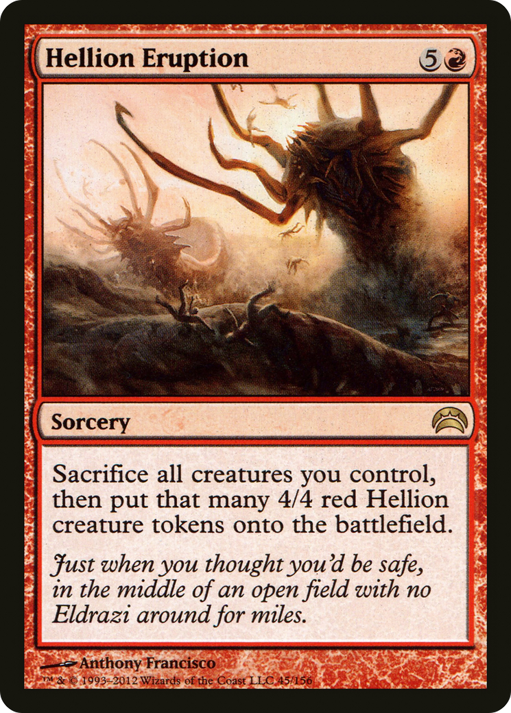 Image of Hellion Eruption (PC2-045) - Planechase 2012
