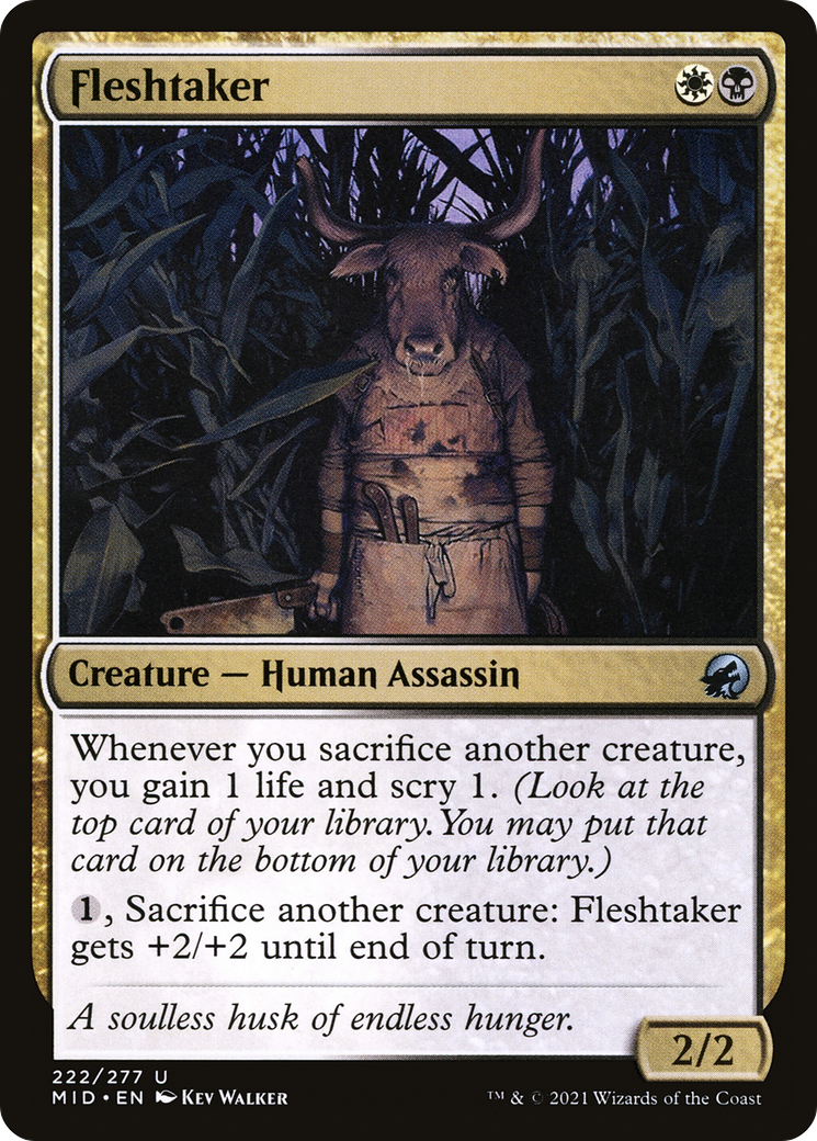 Image of Fleshtaker (MID-222) - Innistrad: Midnight Hunt
