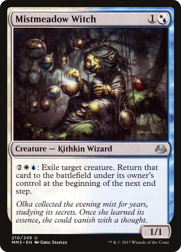 Image of Mistmeadow Witch (MM3-210) - Modern Masters 2017 Foil