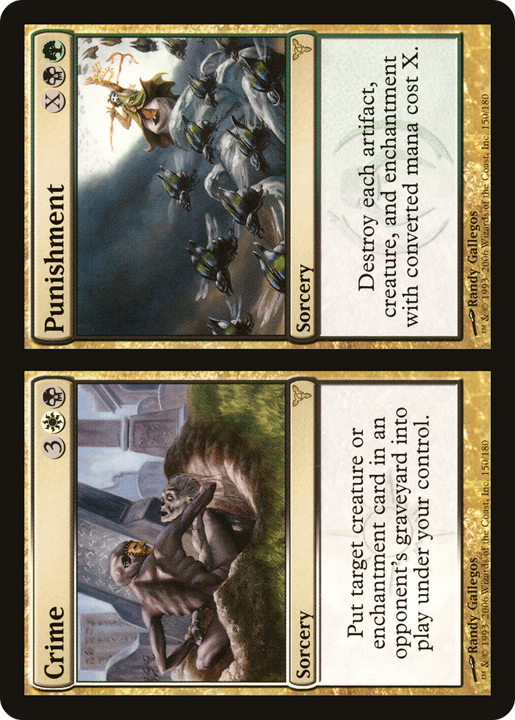 Image of Crime // Punishment (DIS-150) - Dissension Foil