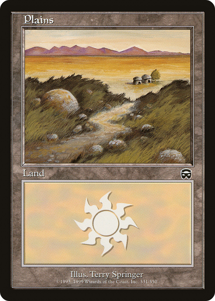 Image of Plains (331) (MMQ-331) - Mercadian Masques