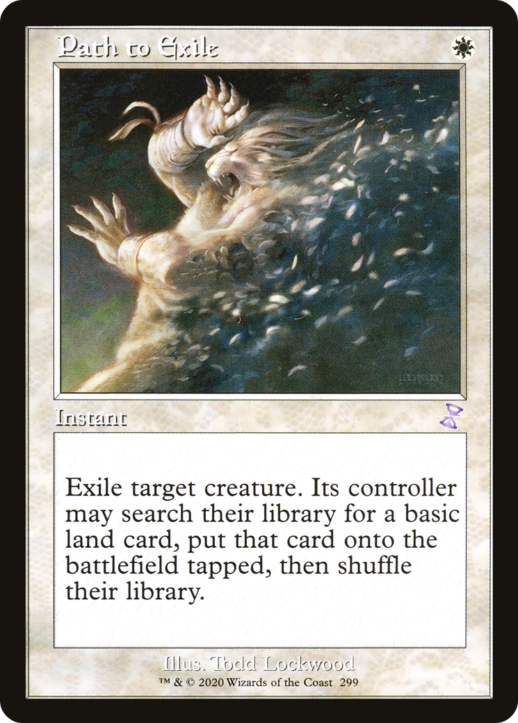 Image of Path to Exile (TSR-299) - Time Spiral Remastered Foil
