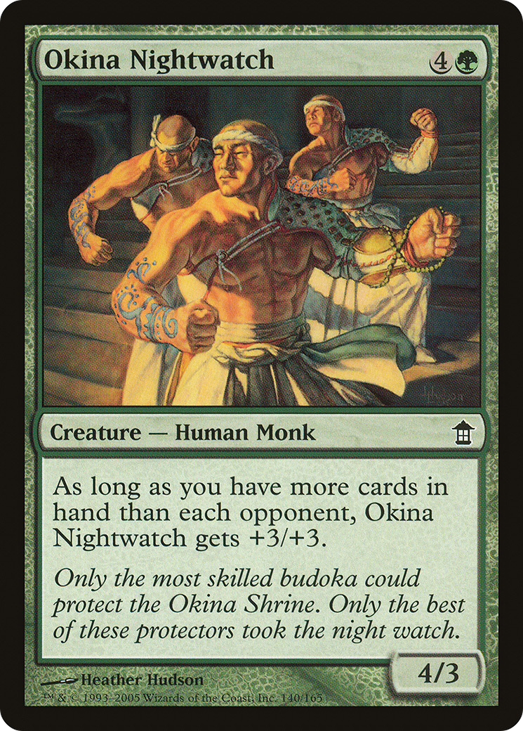 Image of Okina Nightwatch (SOK-140) - Saviors of Kamigawa