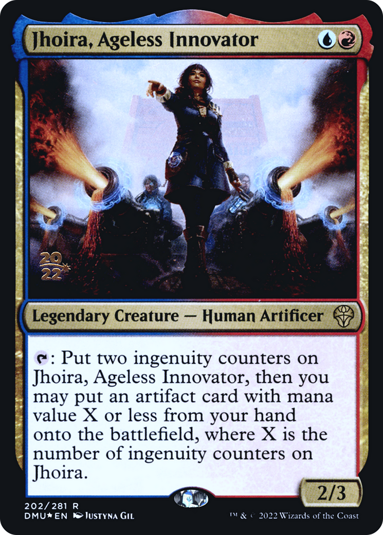 Image of Jhoira, Ageless Innovator (PRE-202) - Dominaria United Promos Foil