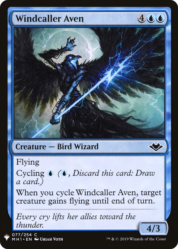 Image of Windcaller Aven (LIST-077) - The List
