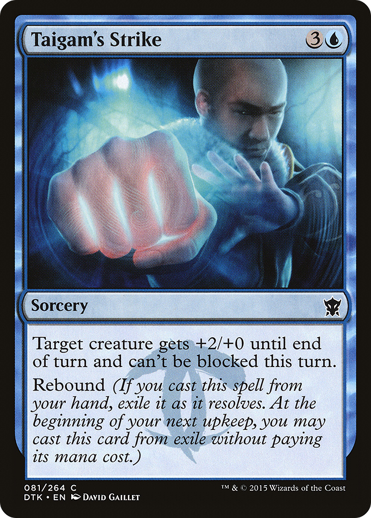 Image of Taigam's Strike (DTK-081) - Dragons of Tarkir