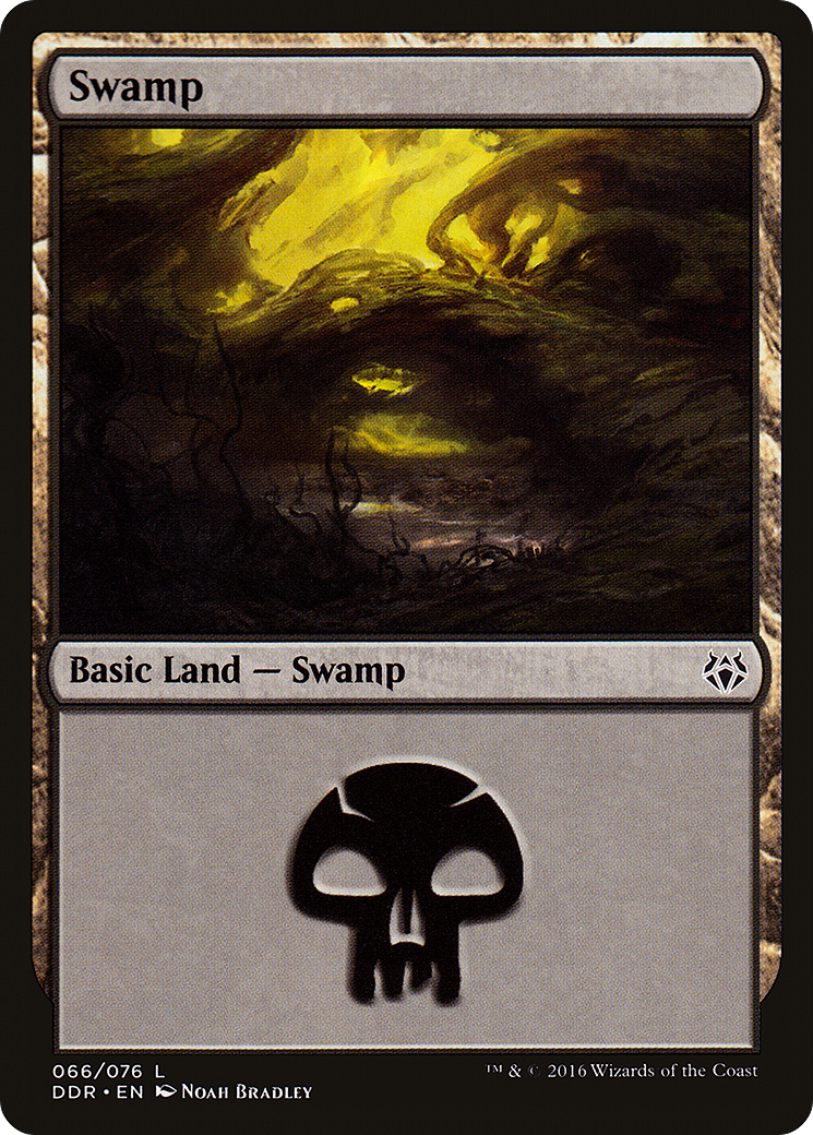 Image of Swamp (066) (DDR-066) - Duel Decks: Nissa vs. Ob Nixilis