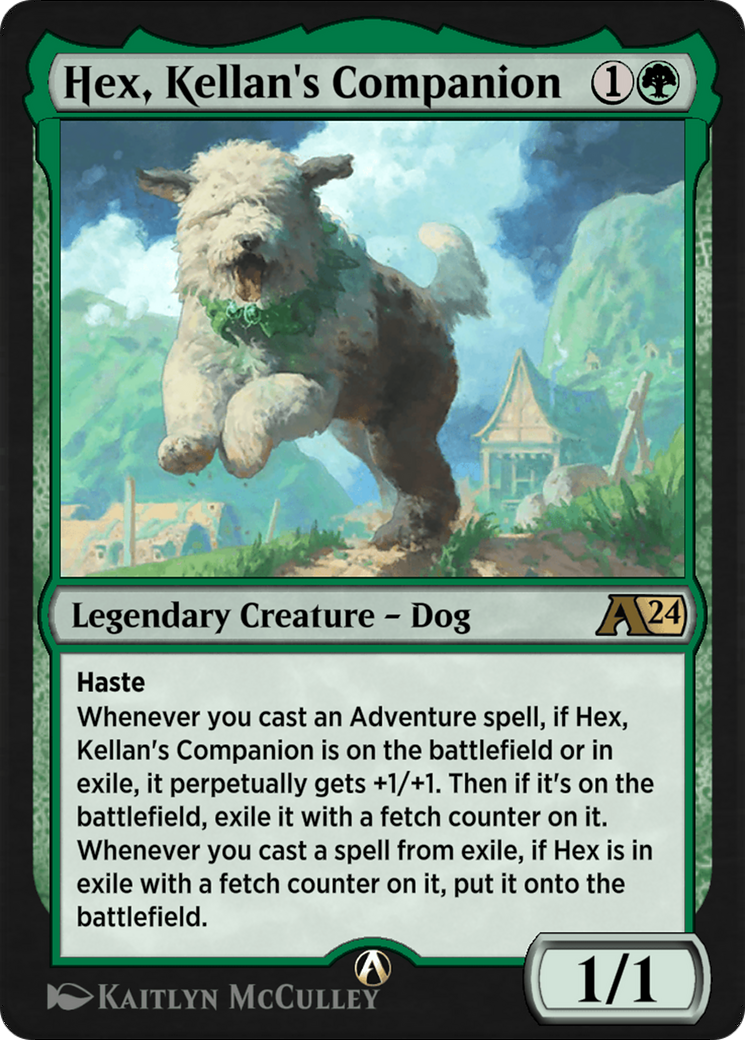 Image of Hex, Kellan's Companion (YWOE-014) - Alchemy: Wilds of Eldraine