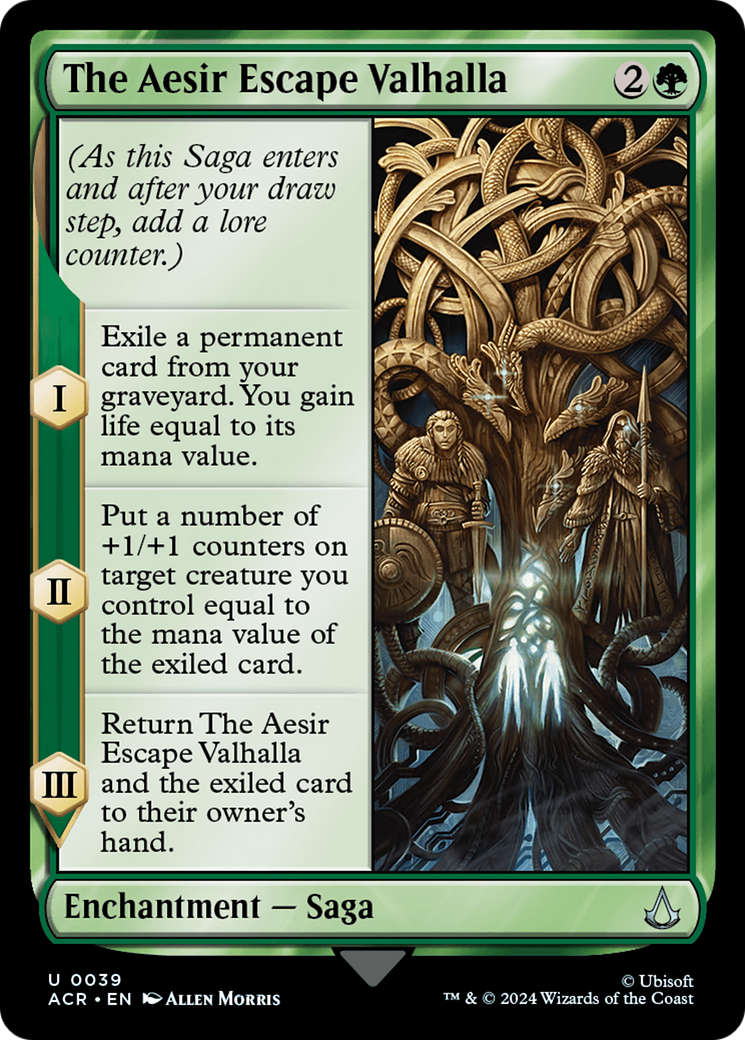 Image of The Aesir Escape Valhalla (ACR-039) - Assassin's Creed Foil